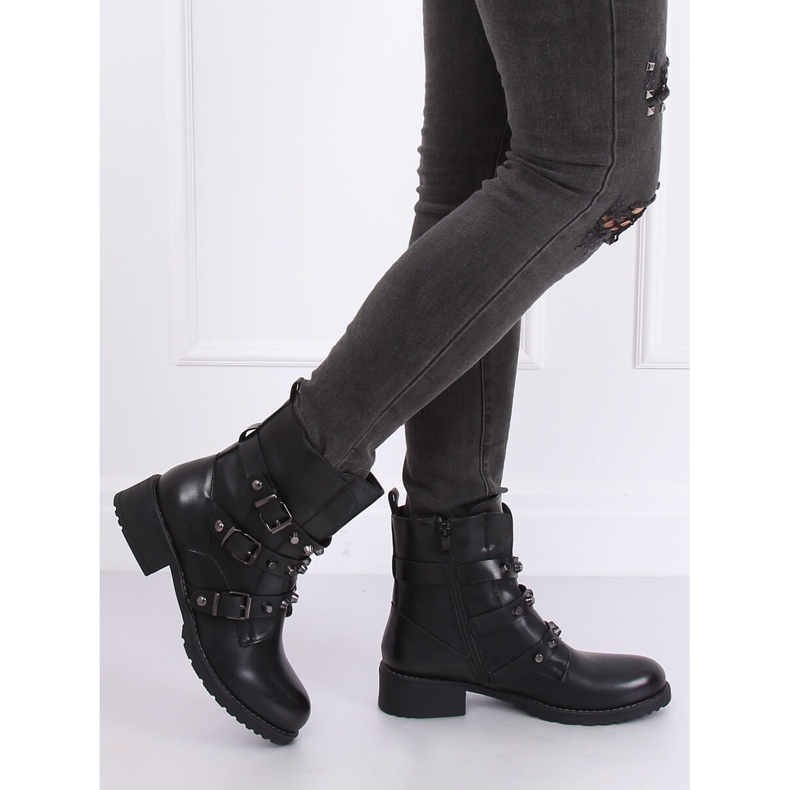 Botas militares pretas Z195 pretas preto 2