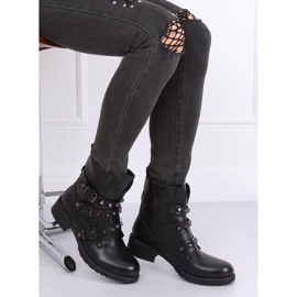 Botas militares pretas Z195 pretas preto 1