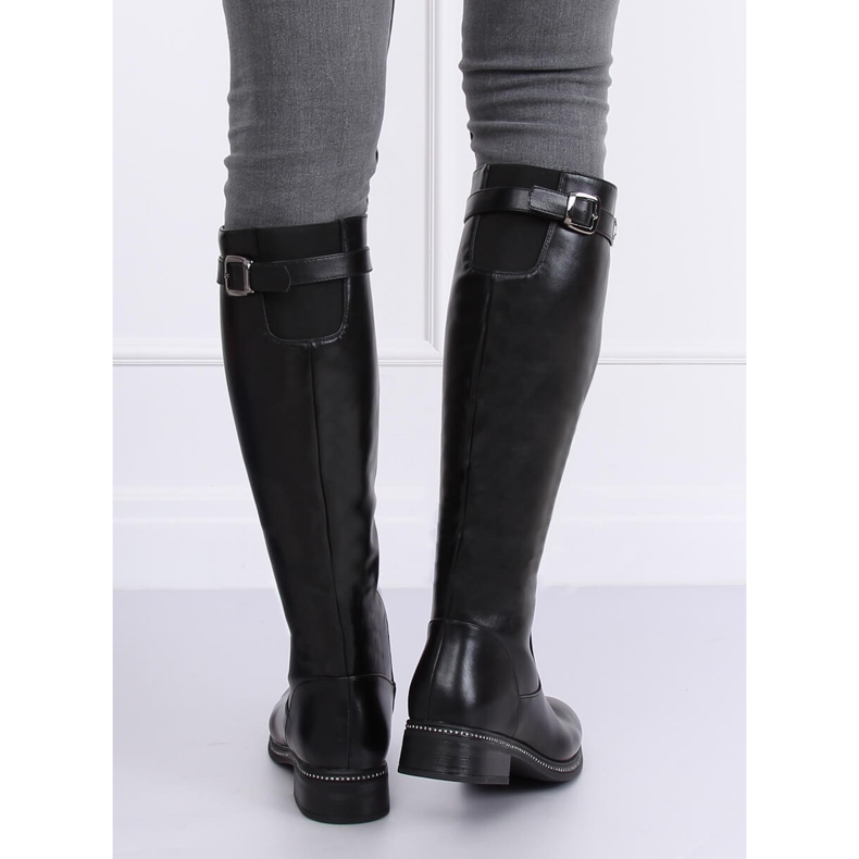 Botas pretas clássicas CH1983 pretas preto 1 Botas pretas clássicas CH1983 pretas preto 1