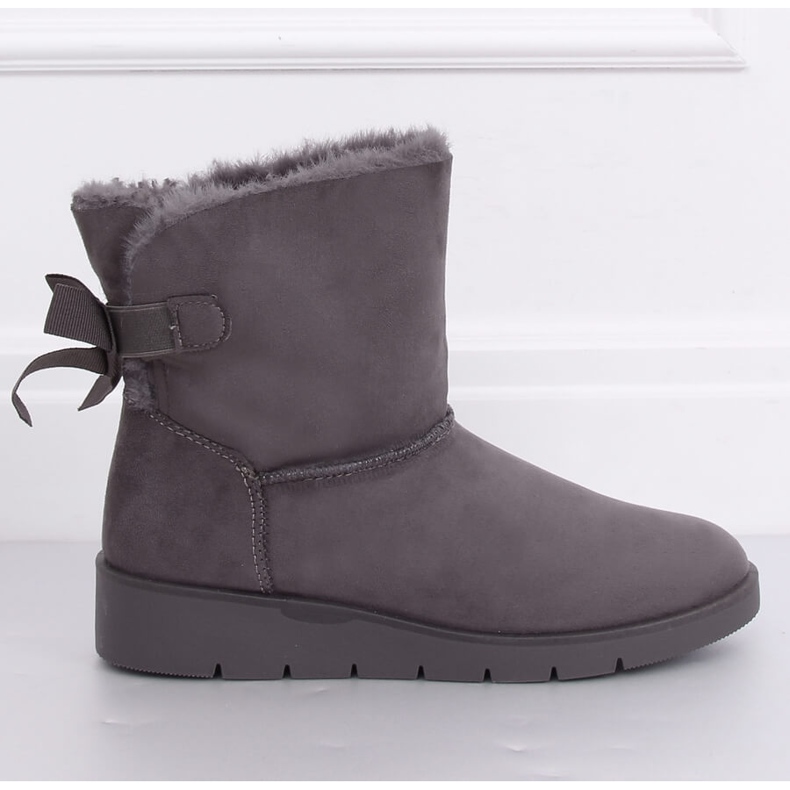 Botas de neve femininas cinza A-3 Gray 1