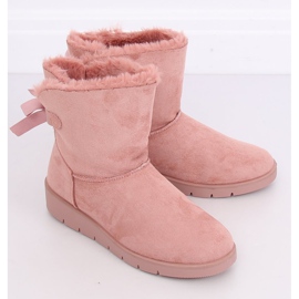 Botas de neve femininas rosa A-3 Rosa 2