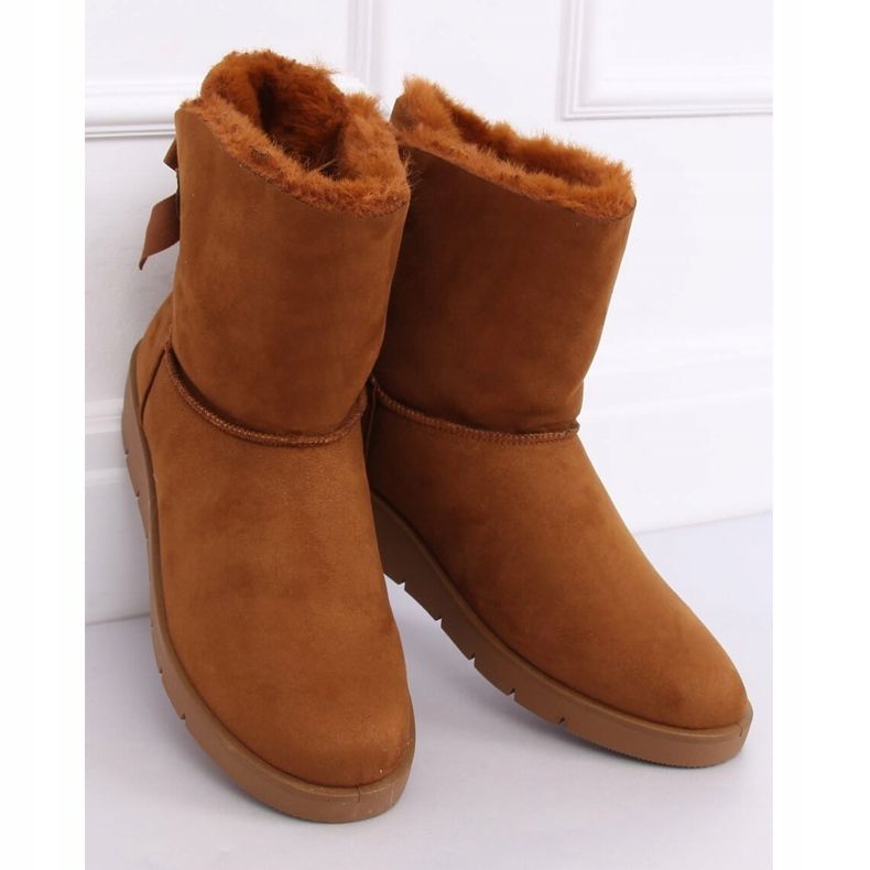 Botas de neve camelo A-3 femininas marrom 1