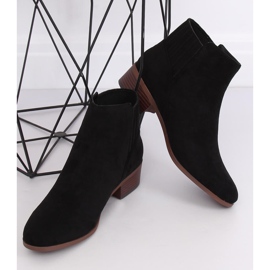 Botas pretas de camurça Chelsea 7967-PA pretas preto 1