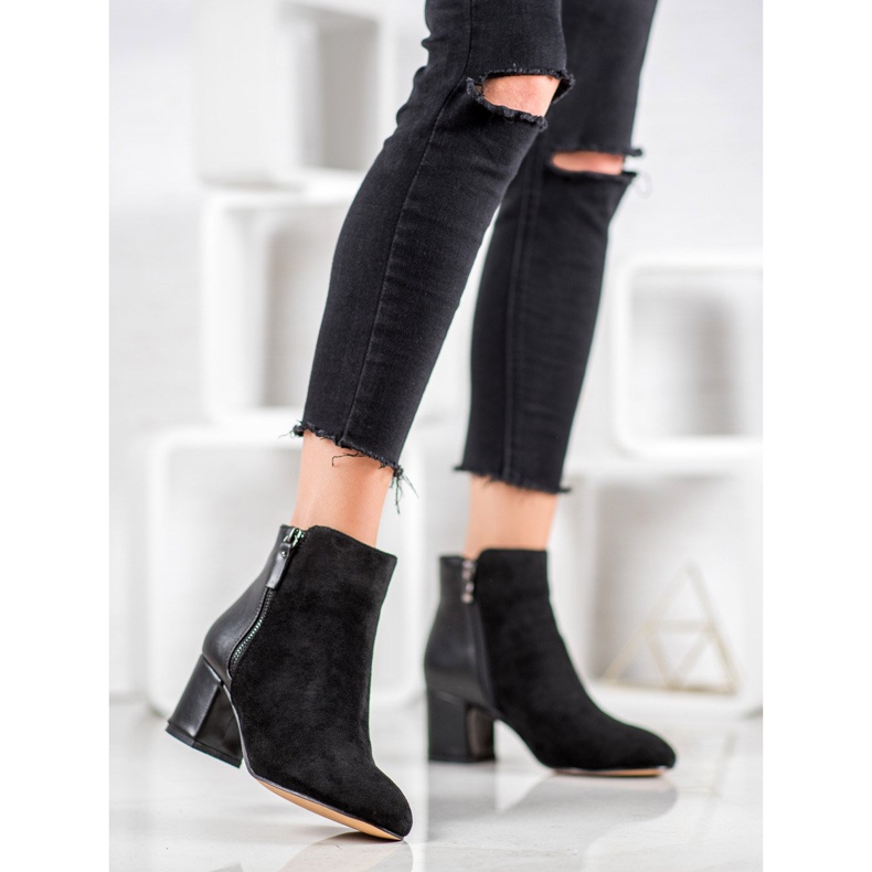 SHELOVET Botas elegantes preto 1