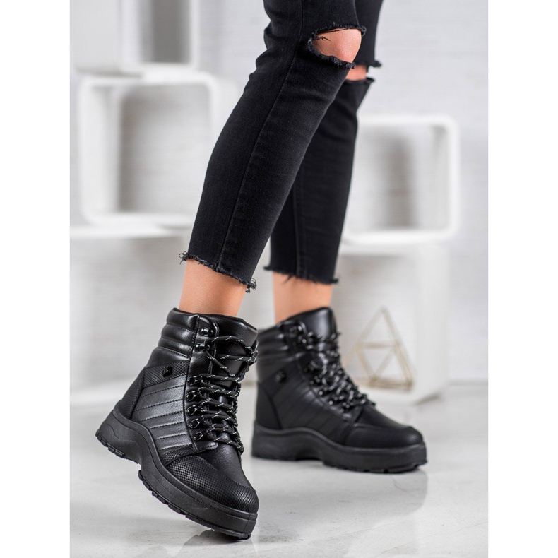 SHELOVET Tênis Quentes preto 2