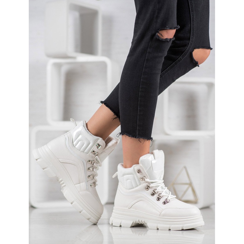 SHELOVET Tênis Quentes branco 1