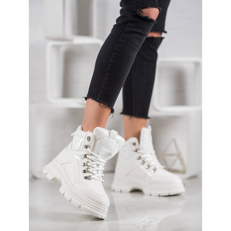 SHELOVET Tênis Quentes branco 2