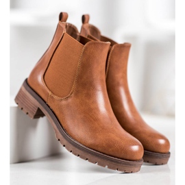 SDS Botas marrons Chelsea marrom 2