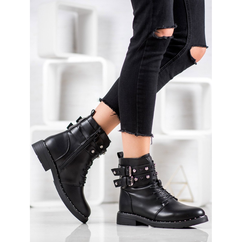 SDS Trabalhadores com Zircônia Cúbica preto 1