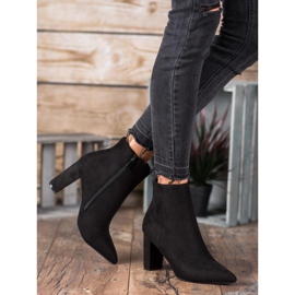 Super Me Botas sexy de salto alto preto 1