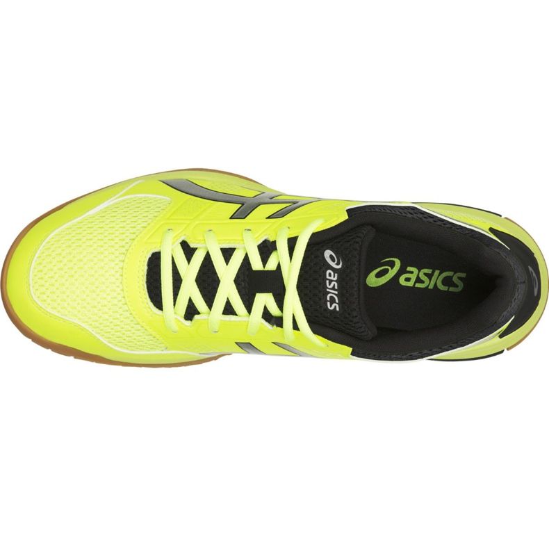 Tênis de voleibol Asics Gel-Rocket 8 M B706Y-750 multicolorido amarelo 2