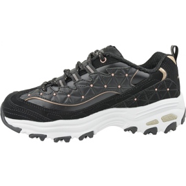 Skechers D'Lites W 13087-BKRG preto 1