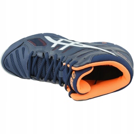 Tênis de voleibol Asics Gel-Beyond 5 Mt M B600N-402 multicolorido azul marinho 2 Tênis de voleibol Asics Gel-Beyond 5 Mt M B600N-402 multicolorido azul marinho 2