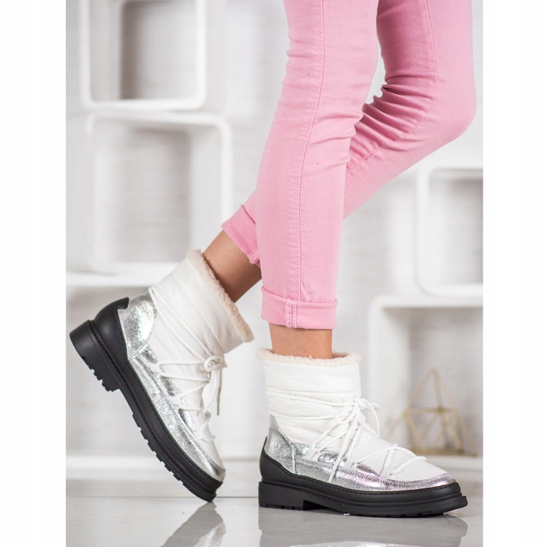 Botas de neve têxteis VICES branco 1