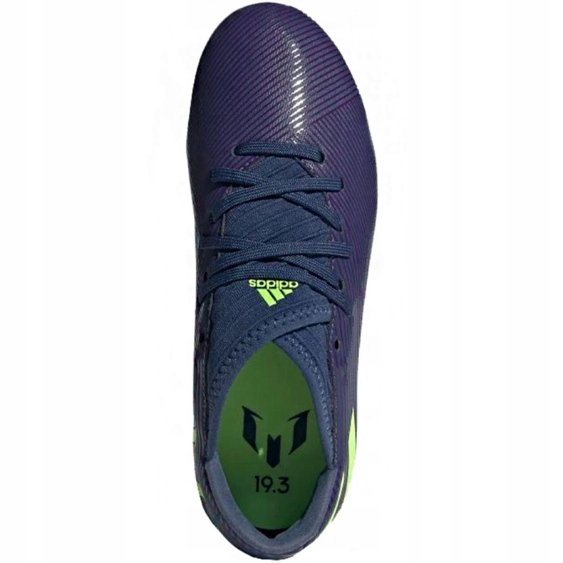 Chuteiras Adidas Nemeziz Messi 19.3 Fg Jr EF1814 amarelo tolet 1