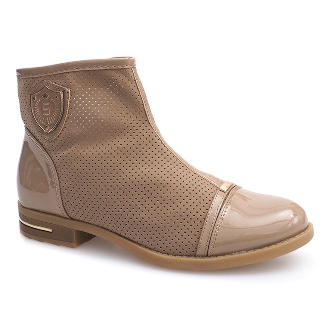 Botas elegantes, sapatos cáqui 1956 1