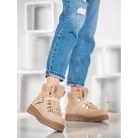 Botas VICES elegantes marrom 2