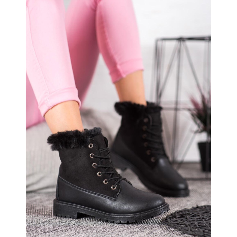 SHELOVET Caçadores Confortáveis preto 2