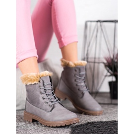 SHELOVET Caçadores Confortáveis cinza 2