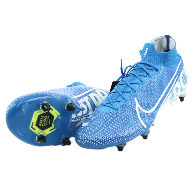 Chuteiras Nike Mercurial Superfly 7 Elite SG-Pro Ac M AT7894-414 azul 5