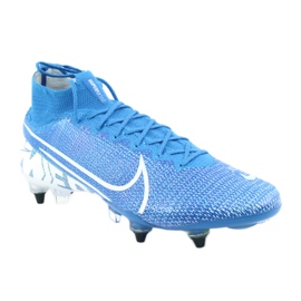 Chuteiras Nike Mercurial Superfly 7 Elite SG-Pro Ac M AT7894-414 azul 1
