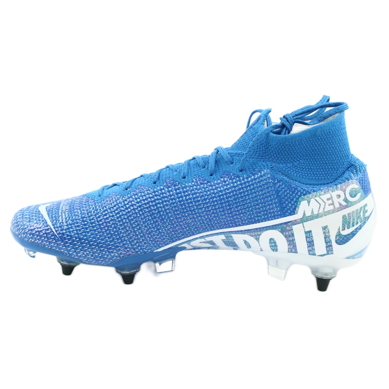 Chuteiras Nike Mercurial Superfly 7 Elite SG-Pro Ac M AT7894-414 azul 2