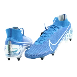 Chuteiras Nike Mercurial Superfly 7 Elite SG-Pro Ac M AT7894-414 azul 4