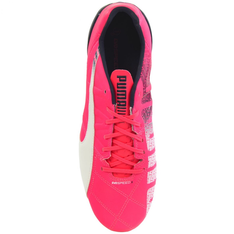 Chuteira Puma Evo Speed ​​3.3 Fg M 103014 03 rosa rosa 1