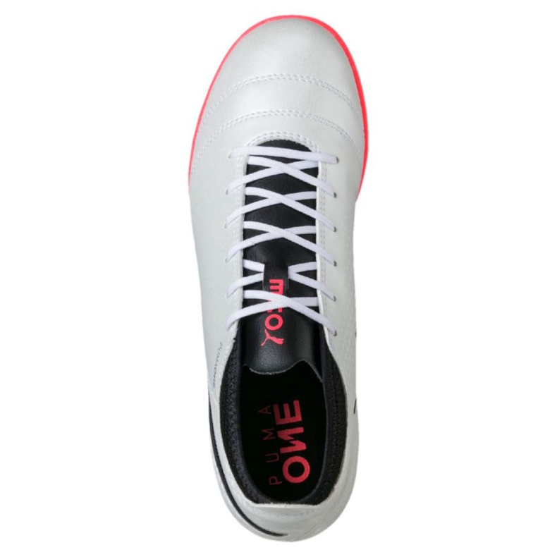 Puma One 17,4 Tt M 104078 01 chuteiras branco branco 1 Puma One 17,4 Tt M 104078 01 chuteiras branco branco 1