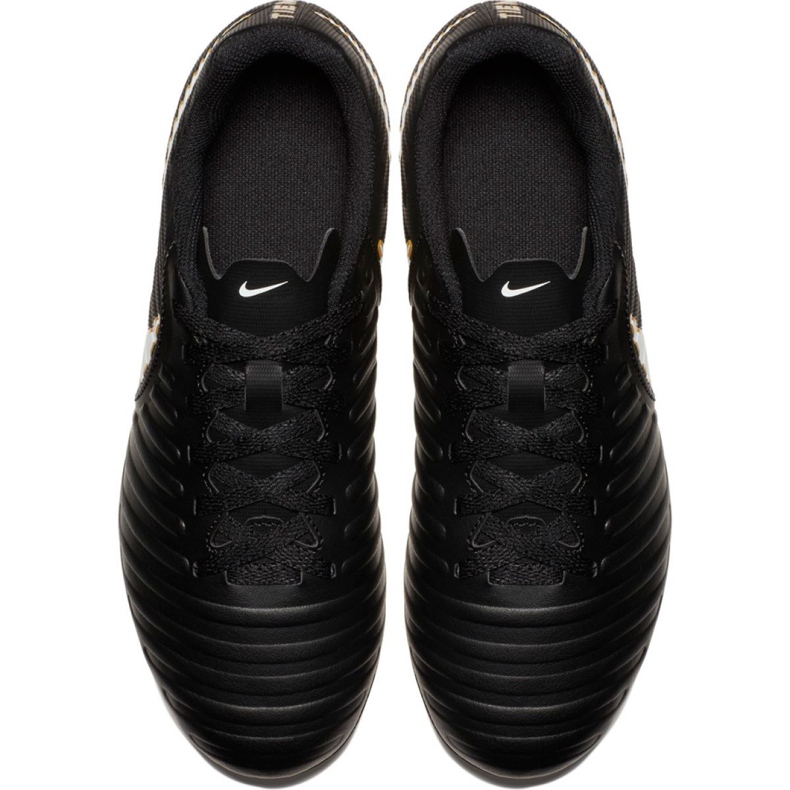 Chuteiras Nike Tiempo Rio Iv Fg Jr 897731-002 preto preto 2