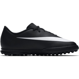Chuteiras Nike Bravatax Ii Tf Jr 844440-001 preto preto 1