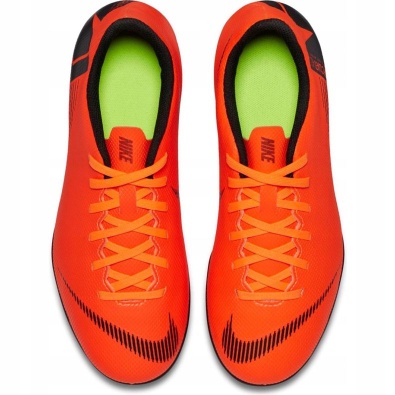 Chuteiras Nike Mercurial Vapor 12 Club Mg Jr AH7350-810 laranja laranja 1