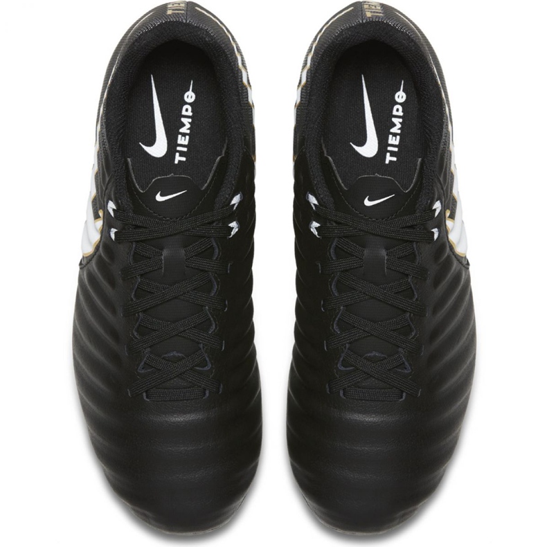 Chuteiras Nike Tiempo Iv Fg Jr 897725-002 preto preto 1