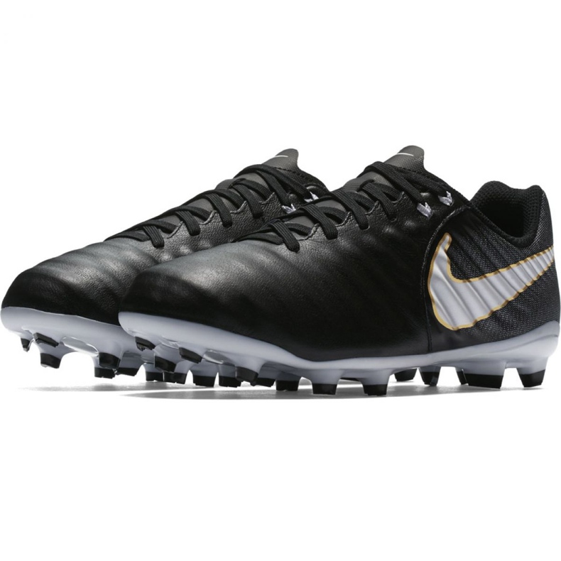 Chuteiras Nike Tiempo Iv Fg Jr 897725-002 preto preto 2