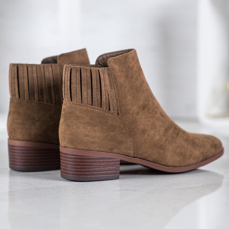 SDS Botas deslizantes marrom 2