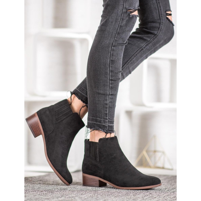 SDS Botas deslizantes preto 1