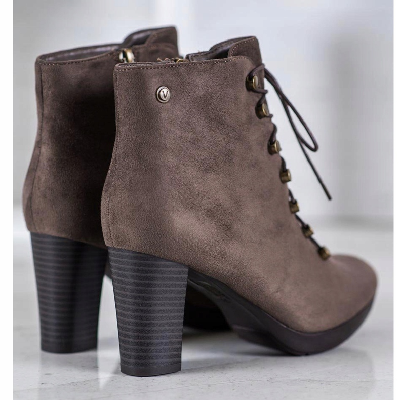 Goodin Botas de camurça quente bege 1