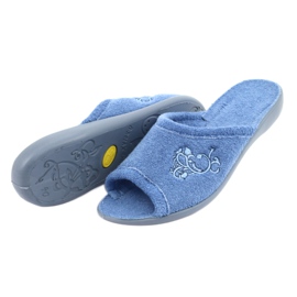 Sapatos femininos Befado pu 256D003 azul 4