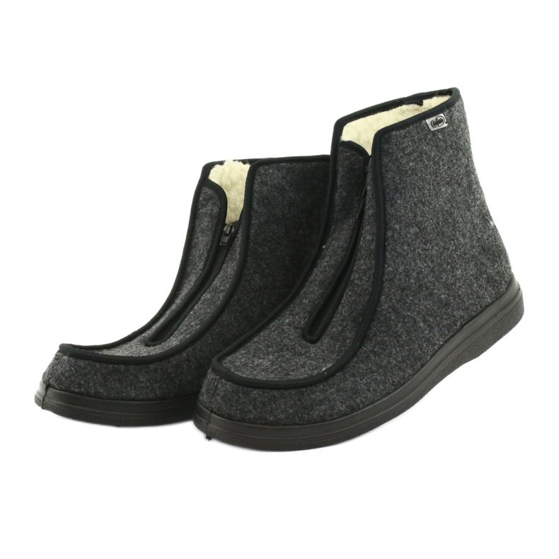 Sapatos masculinos Befado pu 996M004 cinza 3