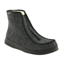 Sapatos masculinos Befado pu 996M004 cinza 1