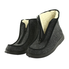 Sapatos masculinos Befado pu 996M004 cinza 5