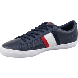 Lacoste Lerond 119 M 737CMA00457A2 branco vermelho azul marinho 1
