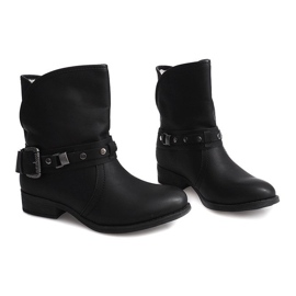 Botas pretas com isolamento preto 1 Botas pretas com isolamento preto 1