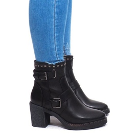 Botas quentes 7093 pretas preto 2