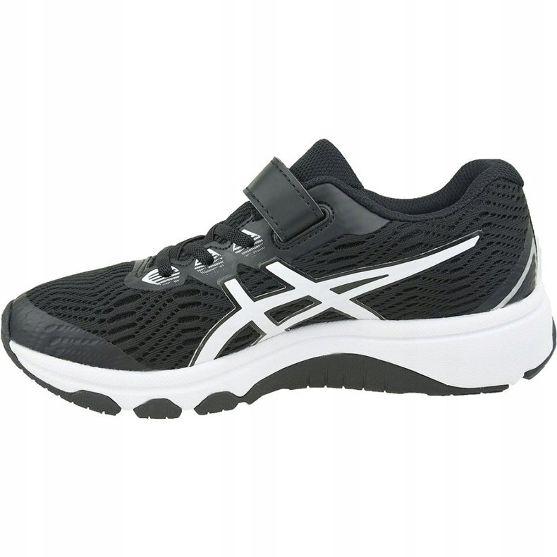 Tênis de corrida Asics GT-1000 8 Ps Jr 1014A067-001 branco preto 1