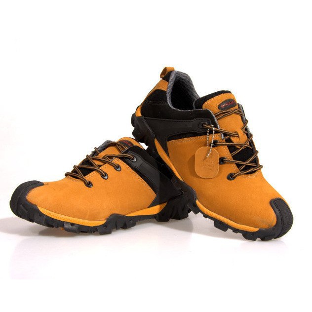 Botas Trekking Couro NAT. 6254 Camel castanho preto 2