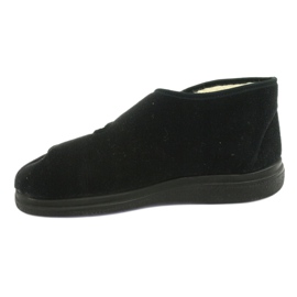 Dr.ORTO Befado chinelos femininos quentes de pu 986D011 preto 2