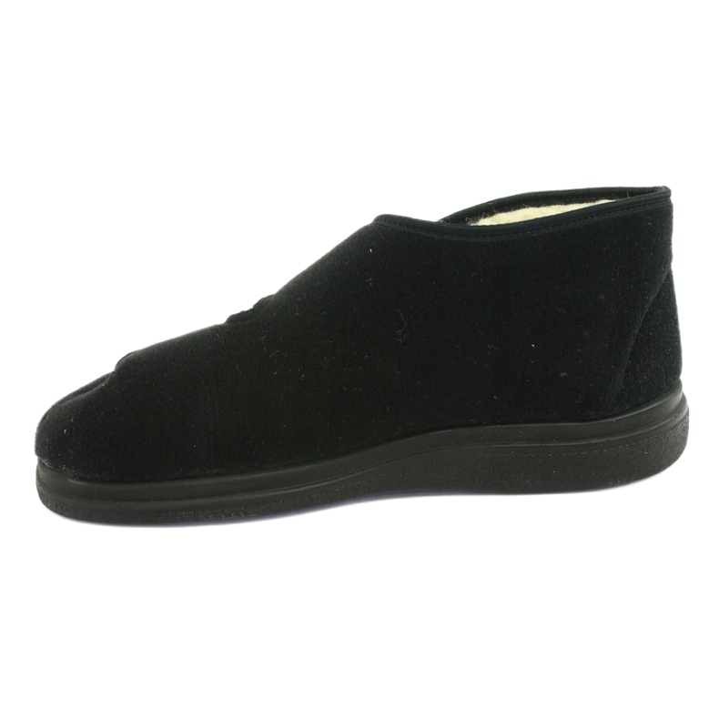 Dr.ORTO Befado chinelos femininos quentes de pu 986D011 preto 2