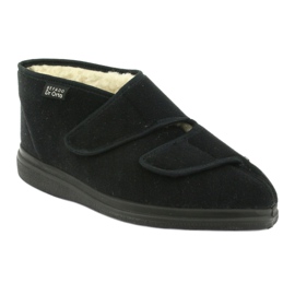 Dr.ORTO Befado chinelos femininos quentes de pu 986D011 preto 1