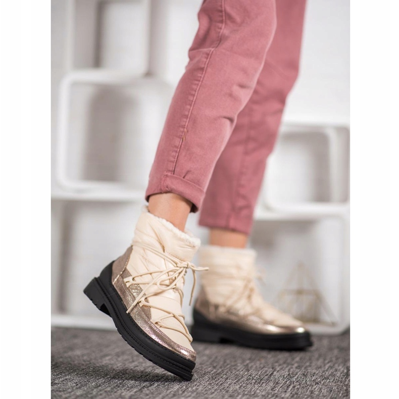 Botas de neve têxteis VICES dourado 1 Botas de neve têxteis VICES dourado 1